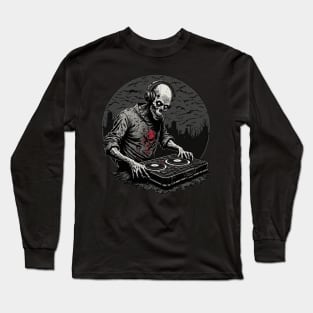 Zombie DJ Long Sleeve T-Shirt